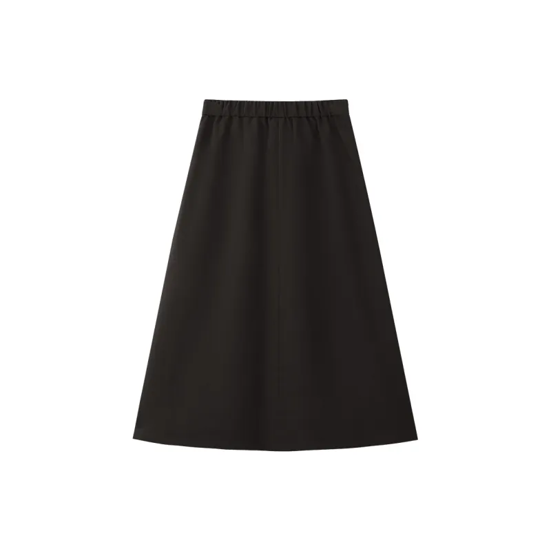 THE SEA LIFE Casual Long Skirt Women's Chestnut-1