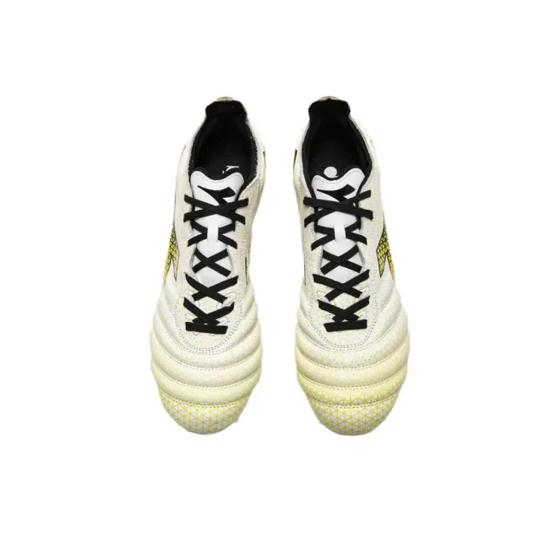 diadora Brasil Elite Tech GR Made In Italy LPX 'White Yellow Fluorescent'-2
