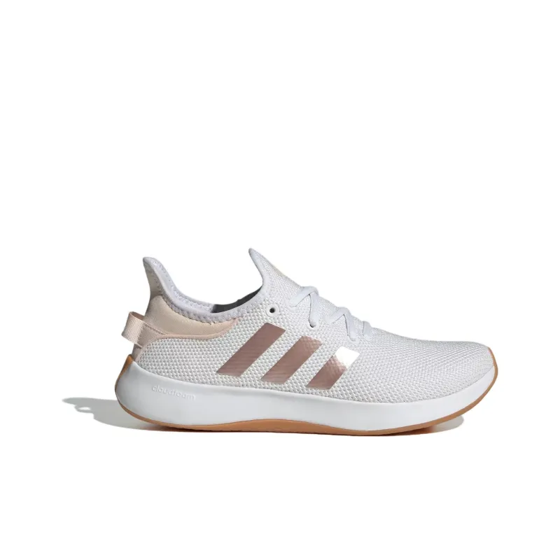 Adidas Cloudfoam Pure Cloud White Sandy Pink Met. Wonder Quartz Women's-1