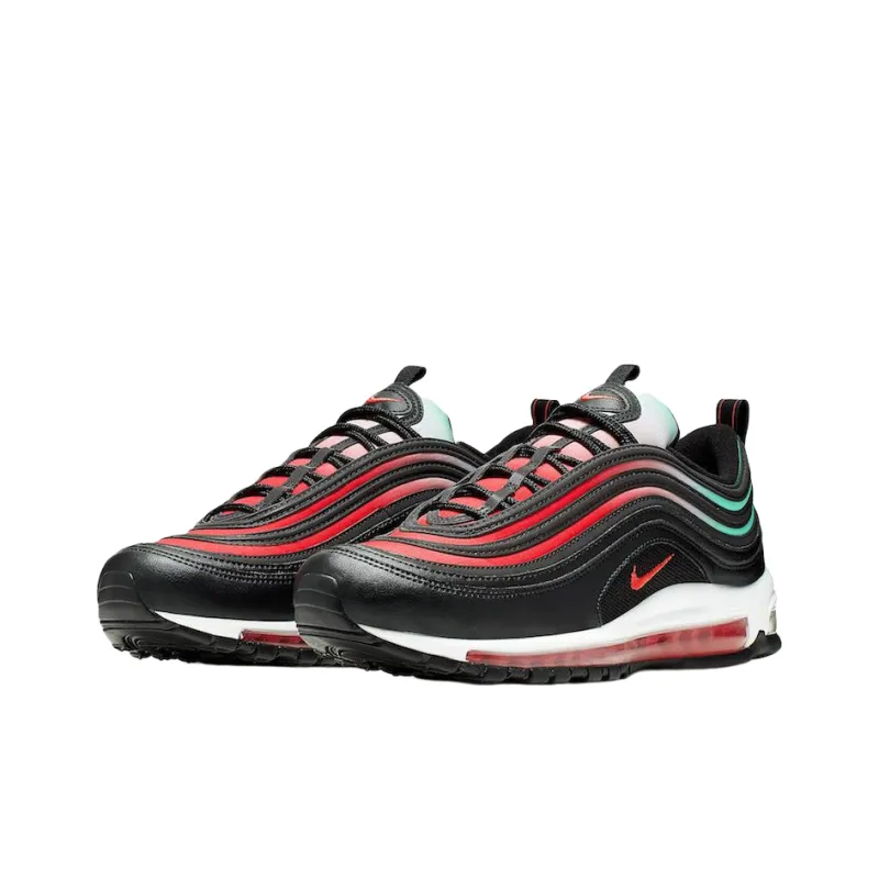 Nike Air Max 97 Black Ember Glow Red-1