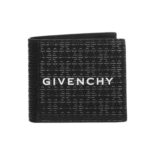 GIVENCHY Calfskin Wallet Women's Black
