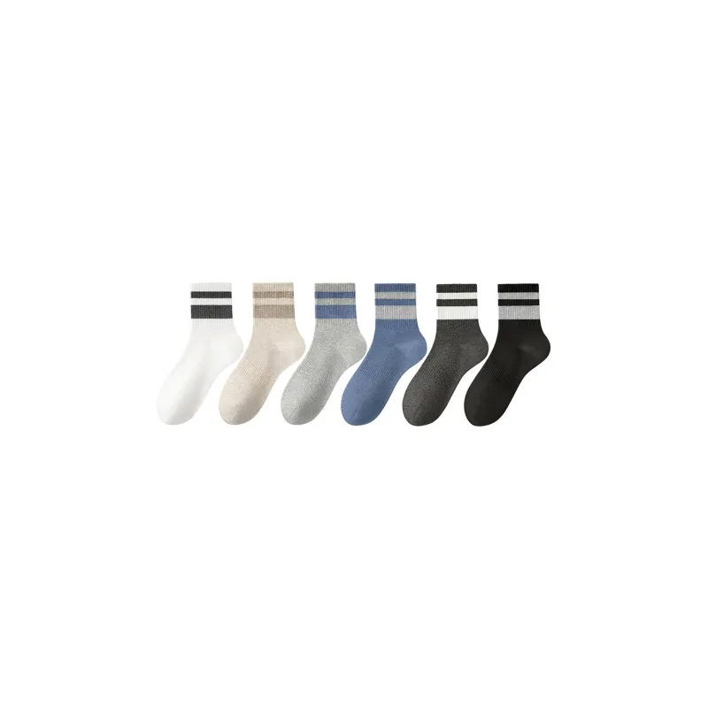 B&C.Room Unisex Mid Calf Socks-0