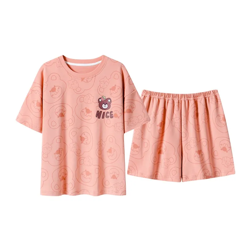 GOSO Pajama Set Women's Pink Shades-0