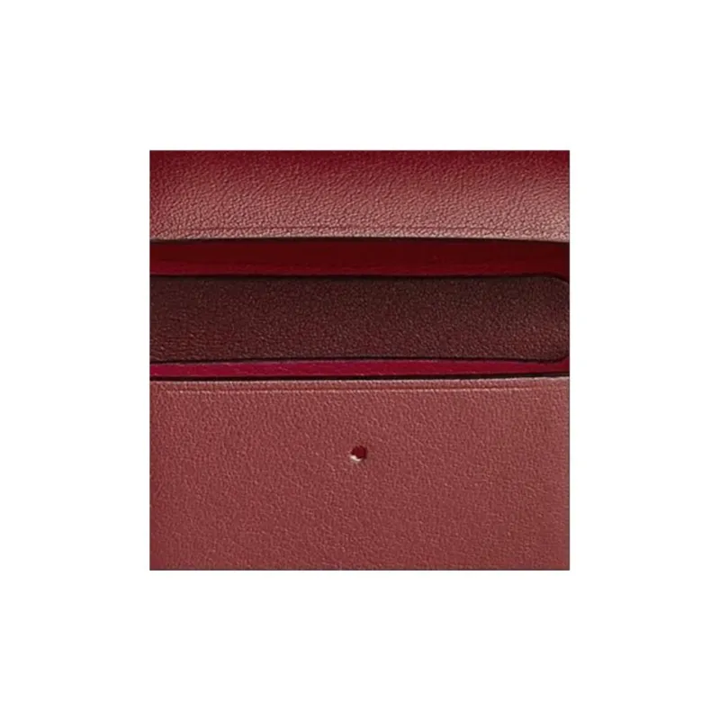 HERMES Swift Leather AirPods Pro Protective Case Earphone Case Unisex Red-8