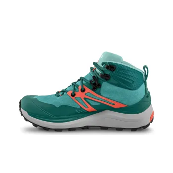 Topo Athletic TRAILVENTURE 2 Cushioning Wear-Resistant Mid-Top Hiking Shoes Women's Cyan