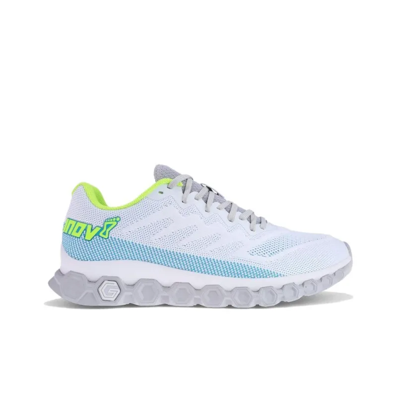 INOV-8 F-lite Fly G295 Cushioning Support Low-Top Training Shoes Men's White Blue Green-1