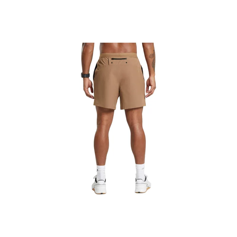 GYMSHARK LAND TO WATER 6' SHORTS Casual Shorts Men's Caramel Brown-1