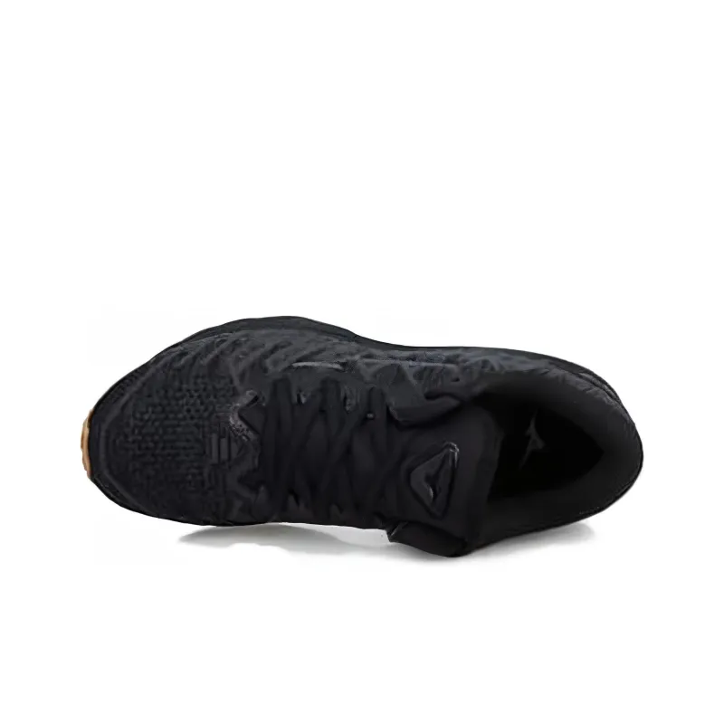 Mizuno Wave Sky 4 Wear-resistant And Lightweight Low-Top Running Shoes Women's Gray Black-3