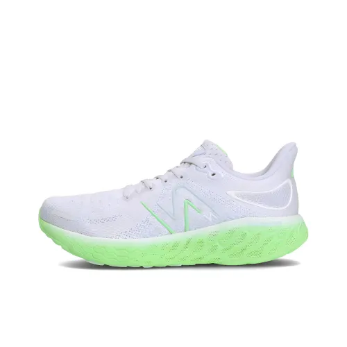 New Balance Fresh Foam X 1080v12 White Glow Green Women's