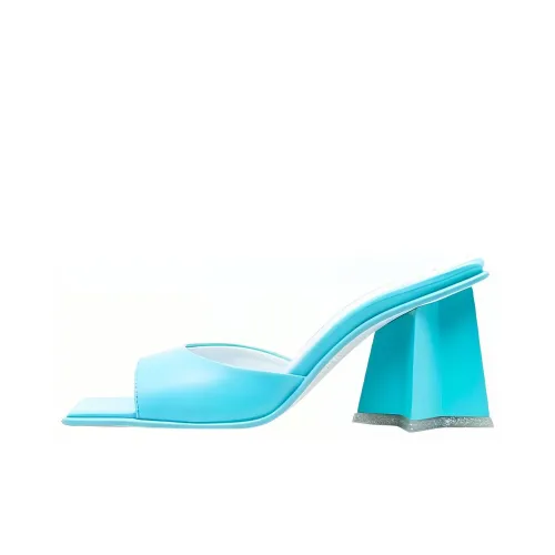 CHIARA FERRAGNI Square-toe Block-heel Sandals