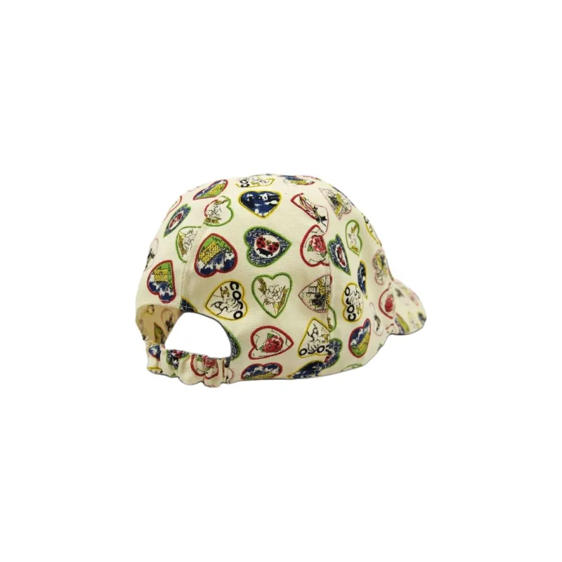 CHANEL 1990 2000's Valentine Logo print Baseball Cap-2