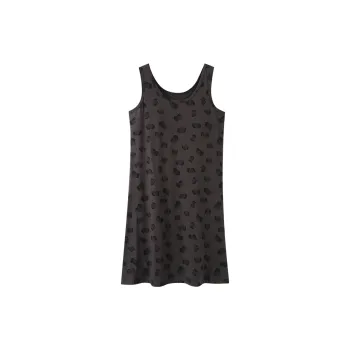 The Story Of The Flower Season Nightgown Women's Black