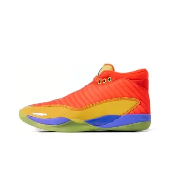 Ethics LgONE Superhero Gumbo Anti-Slip Wear-Resistant Mid-Top Basketball Shoes Men's Orange