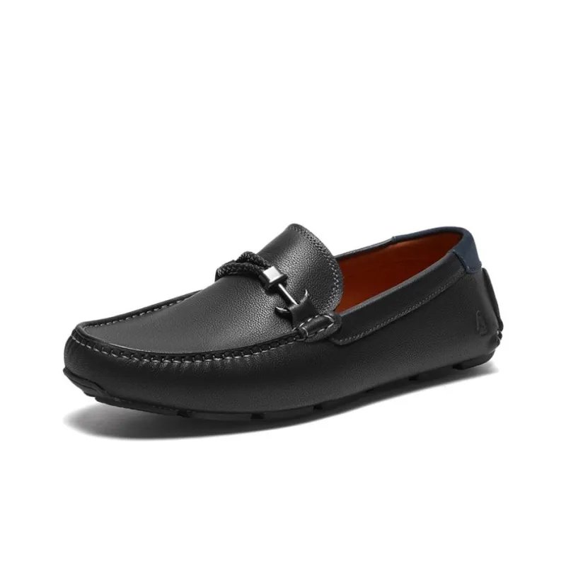Hush Puppies Loafers Men Black/Umber-1