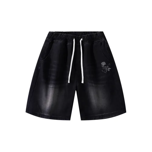 JCUI Unisex Denim Shorts