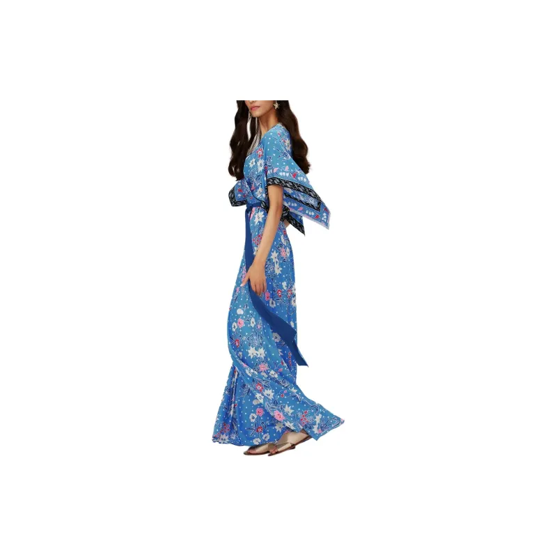 DVF Diane Von Furstenberg Gary Wrap Maxi Dress-2