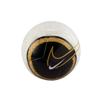 Nike Size 5 Ball Soccer Rubber Unisex White, Black, Sunset Pulse