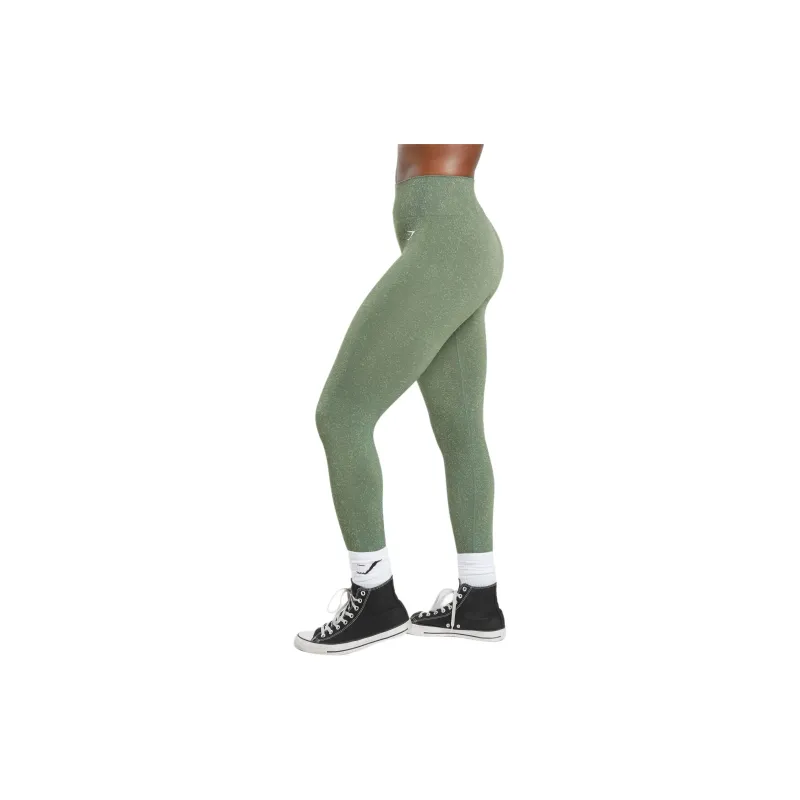 GYMSHARK ADAPT FLECK Leggings Women's Nightfall Green-2