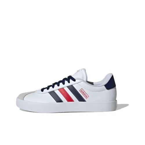 Adidas Vl Court 3.0 Cloud White Team Navy Blue Better Scarlet