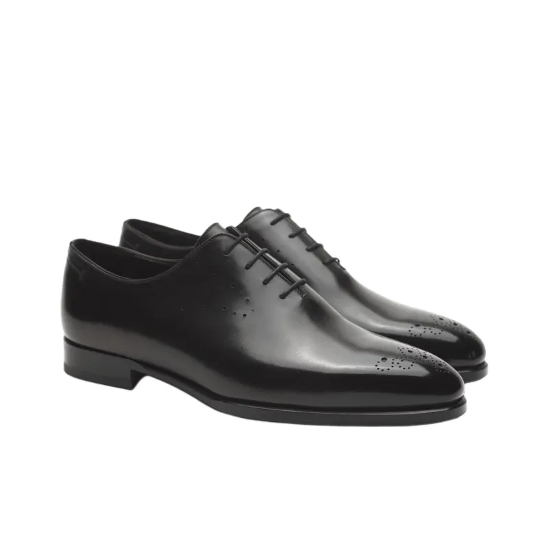 Brioni Dress Shoes Men Low-Top Black-2