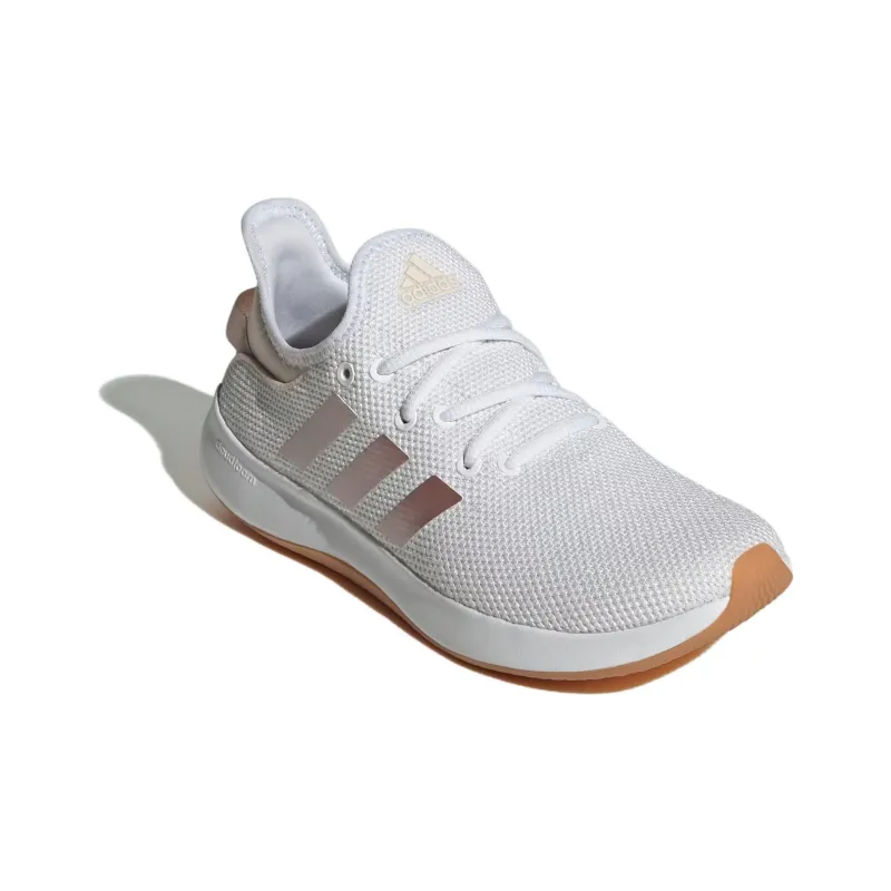 Adidas Cloudfoam Pure Cloud White Sandy Pink Met. Wonder Quartz Women's-2