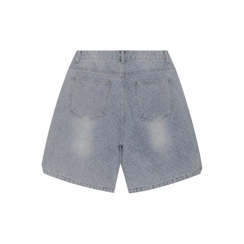 F426 Denim Shorts Unisex-1