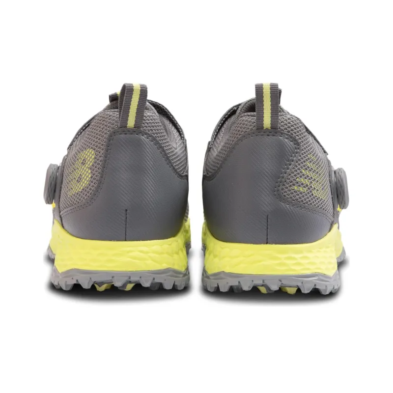 New Balance NB Fresh Foam 4700 V1 SL BOAR G Cushioning Breathable Low Top Golf Shoes Men's Gray Yellow-5