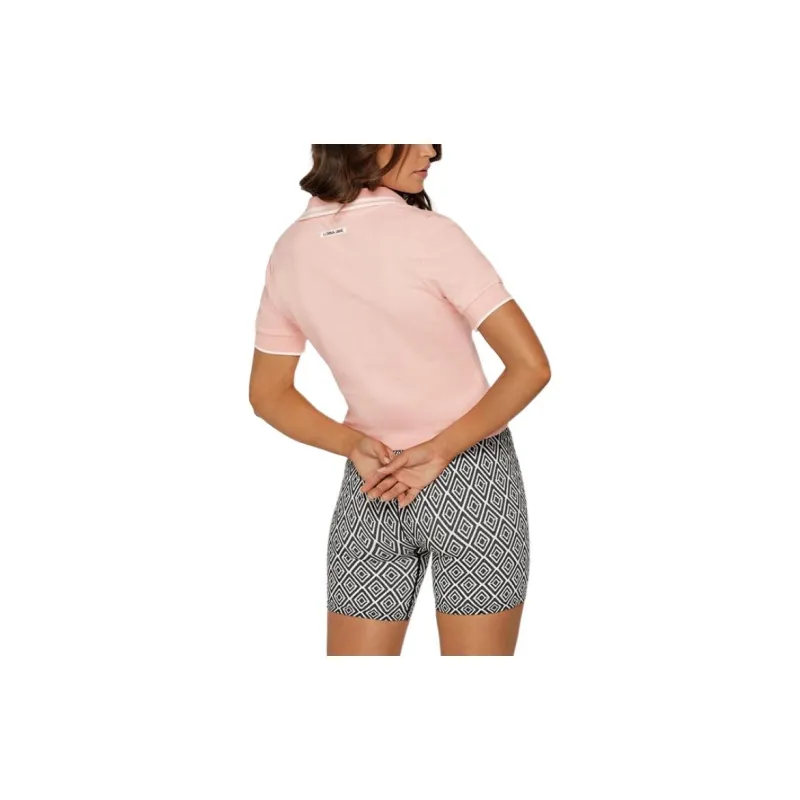 LORNA JANE Polo Shirt Women's Caramel Pink-1