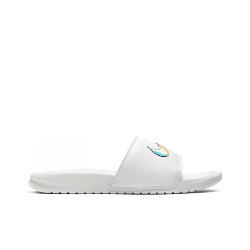 Nike Benassi Jdi Slide 'White Iridescent' Women's-1