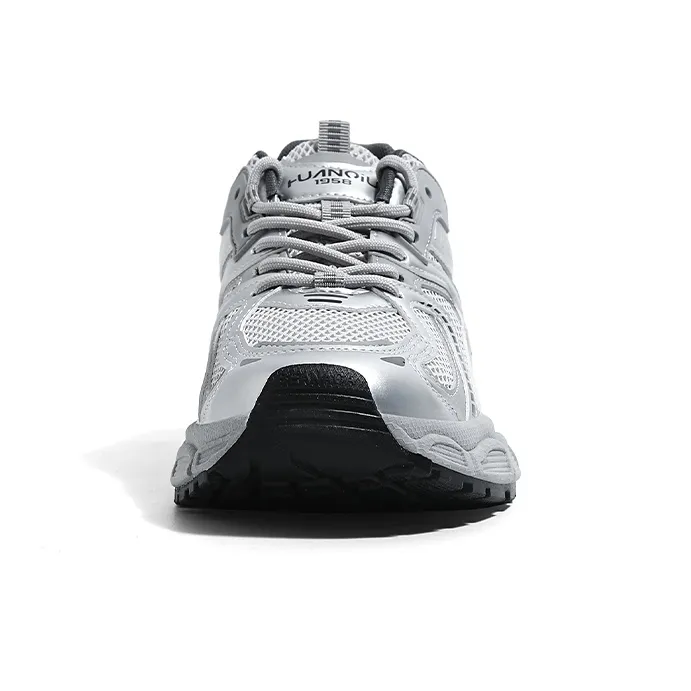 HUANQIU Shock Absorbers Slip Resistant Breathable Low Top Chunky Sneakers Men's-9