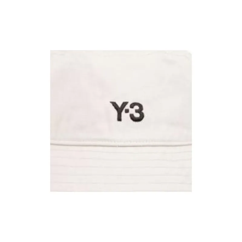 Y 3 Logo Embroidered Bucket Hat-2