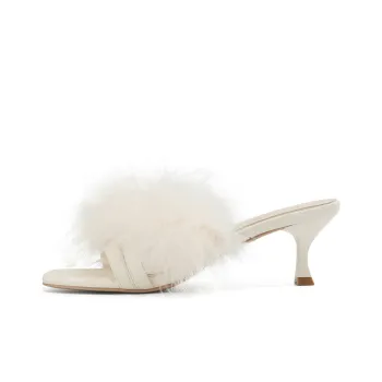DAPHNE Strap Sandals 5.8cm Women's Beige