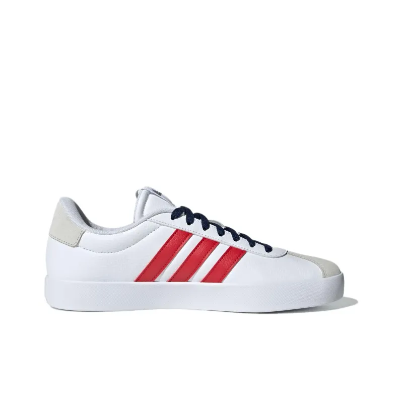 Adidas Vl Court 3.0 Cloud White Better Scarlet Team Navy Blue-1