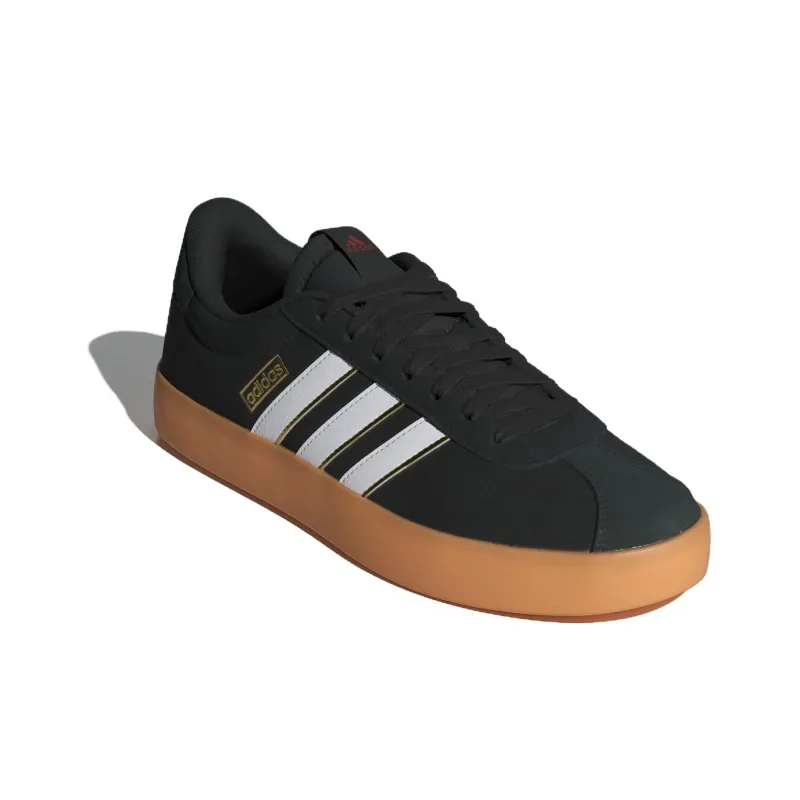 Adidas Vl Court 3.0 Core Black Cloud White Team Victory Red-2