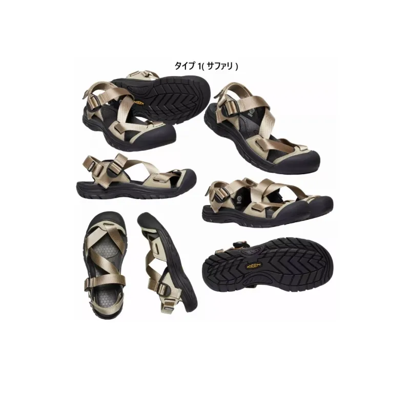 KEEN Zerraport 2 Beach Sandals Men's Gray Black-13