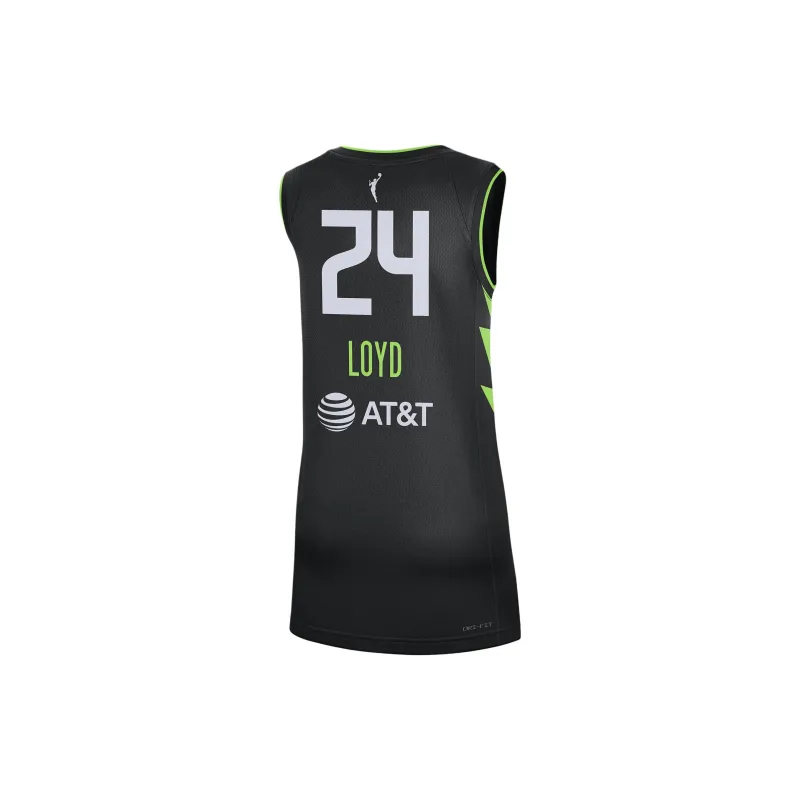 Nike Jewell Loyd Seattle Storm 2024 Rebel Edition Nike Dri-FIT Wnba Victory Jersey-1
