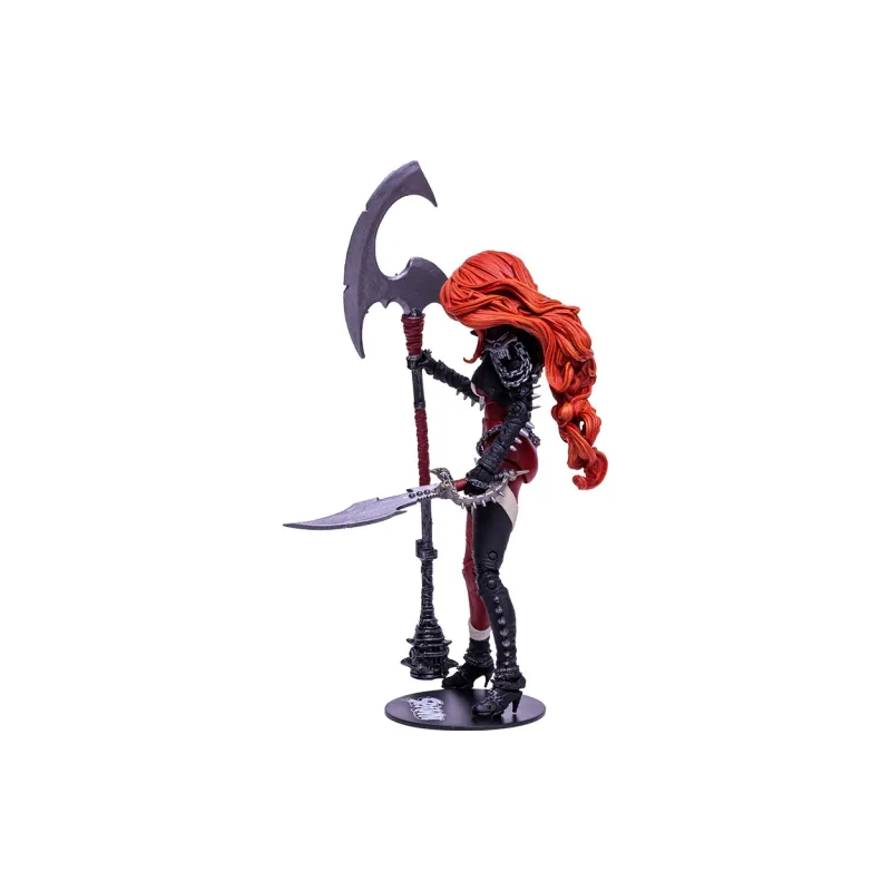 McFARLANE Spawn Second Wave Mechanical Gorilla Female Spawn Dark Redeemer Soul Lasher Gatling Denim Action Figures-22
