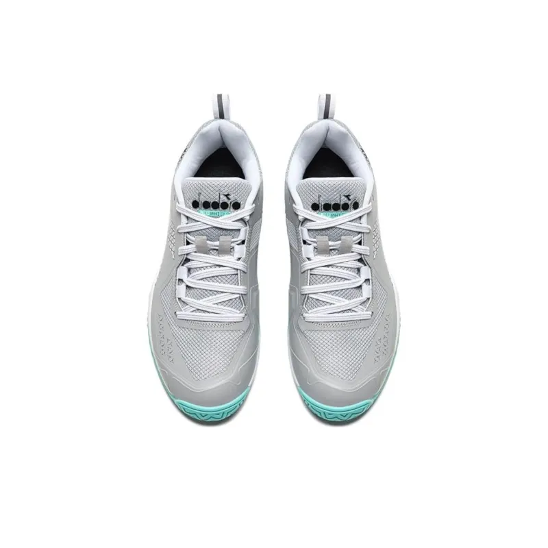 diadora Women's Blushield Torneo 2 AG 'White Surf Spray'-3
