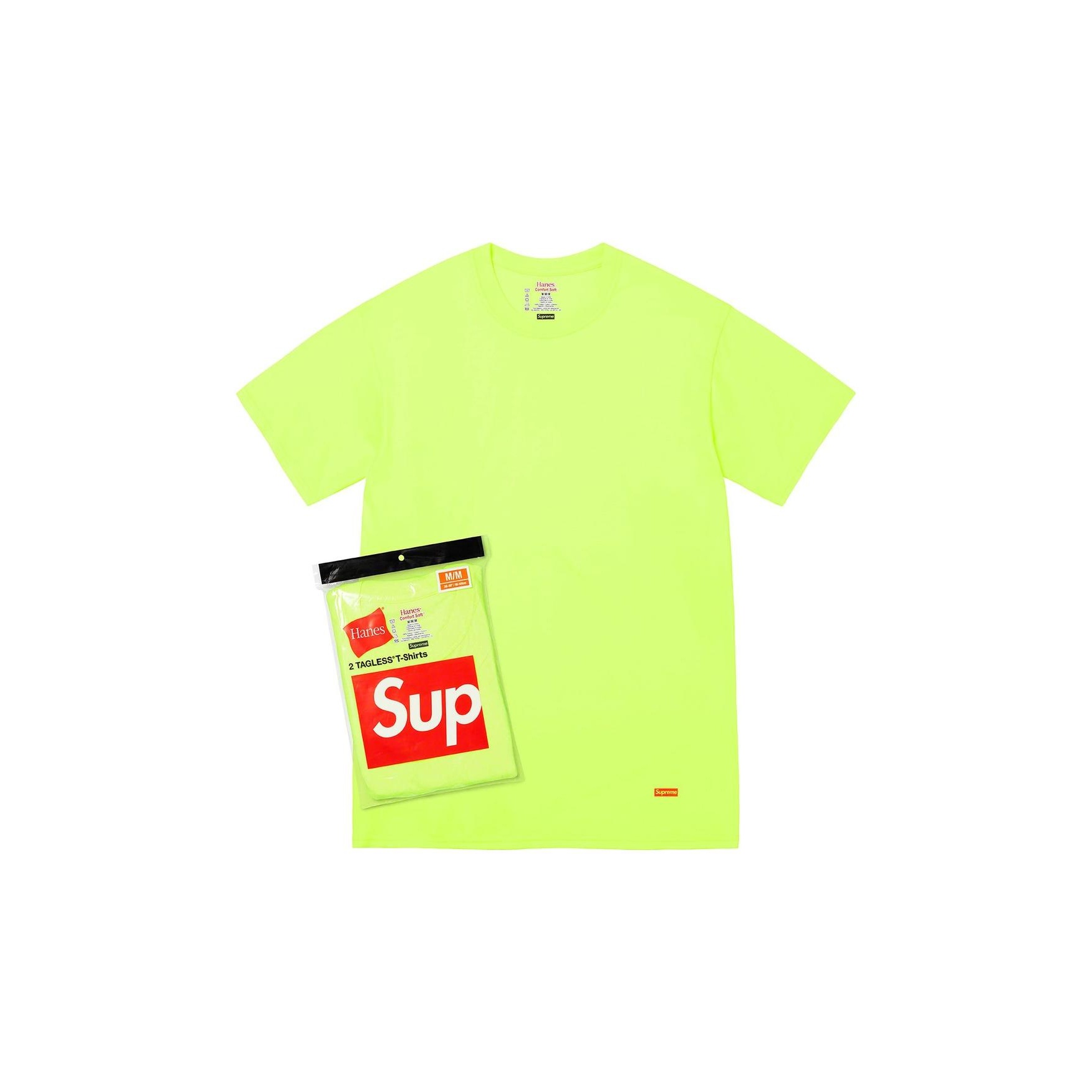 Two authentic Supreme outlets tees. (Bundle)