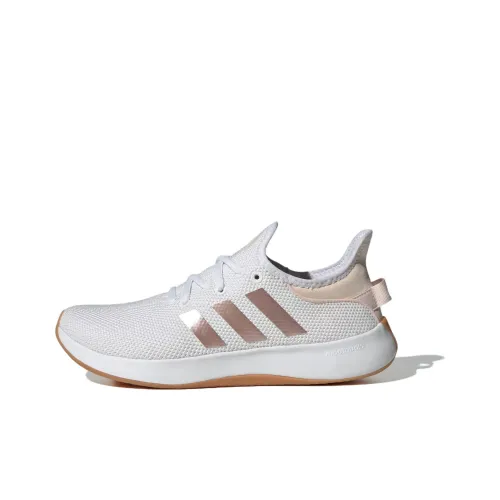 Adidas Cloudfoam Pure Cloud White Sandy Pink Met. Wonder Quartz Women's