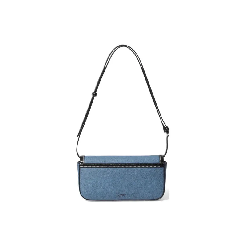 ORYANY Leather Handbag Shoulder Bag Women's Denim Blue-3