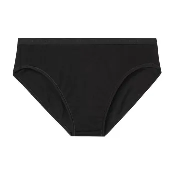 Victoria's Secret Stretch Cotton High-Leg Brief Panty/Black Underpants Women's 1 Pack Black