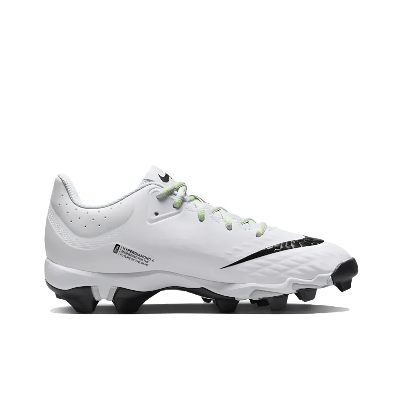 Nike Women's Hyperdiamond 4 Keystone 'White Black'-1