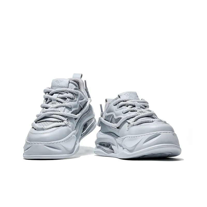 MOERBAI Breathable Lightweight Height Increasing Rebound Low-Top Casual Shoes Men's-8