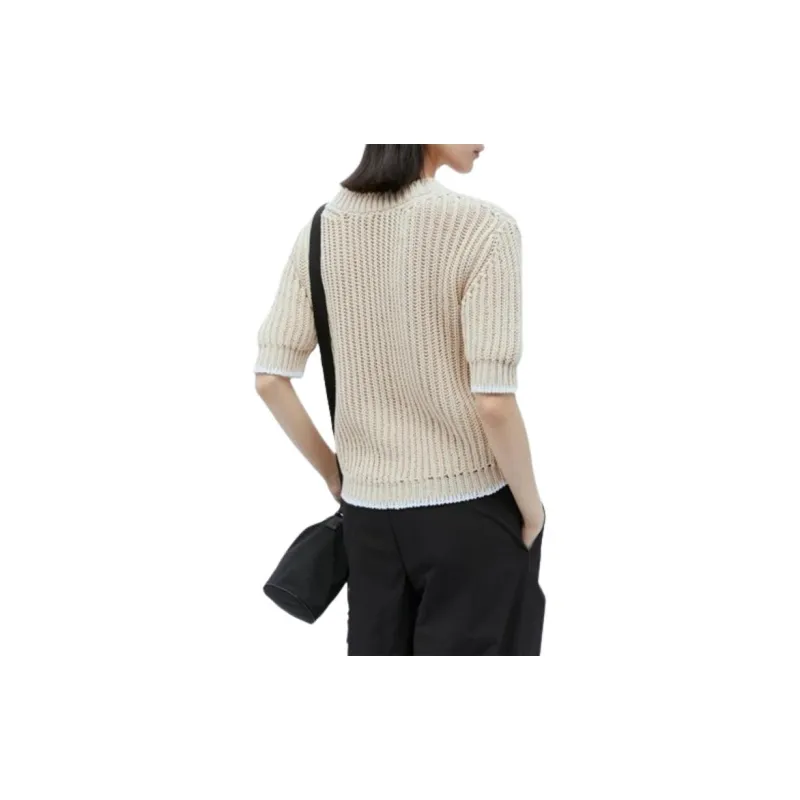 Moncler Sweaters Women's Beige-1