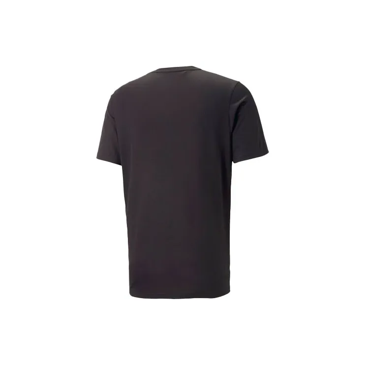 PUMA ESS T Shirts Men Black-1