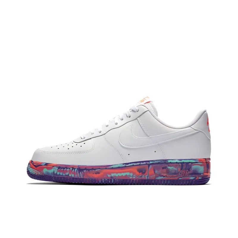 Nike Air Force 1 Low White Multi-Color Marble-0