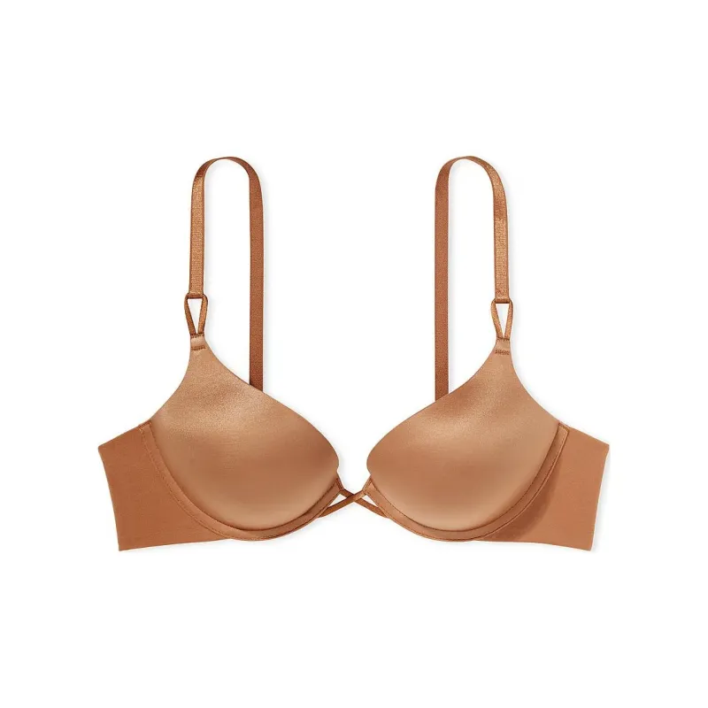 Victoria's Secret VERY SEXY Bombshell Add-2-Cs Sh Ph-Up Bra/Te Bra Women's Macaron Milk Sugar-0