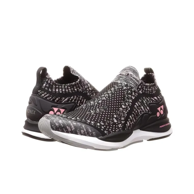 YONEX Breathable Lightweight Low-Top Casual Shoes Unisex Pink Purple-2