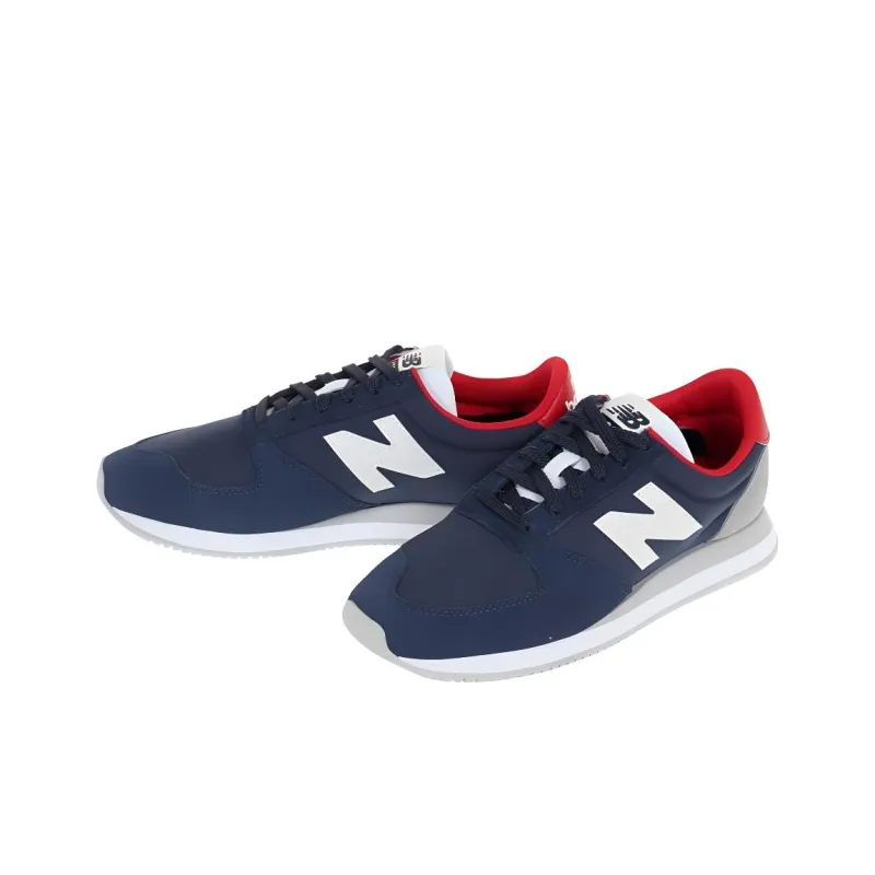New Balance NB 420 Shock Absorbers With Slip Resistant Features Low Top Casual Running Shoes Unisex Blue Red-2
